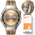 Smartwatch Huawei Watch GT 6 Pro 46mm Safari szafirowe szkło NFC brązowy&nbsp;-&nbsp;Huawei