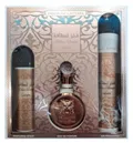 Zestaw Lattafa Fakhar Women 100ml 200ml Deo 300ml Odświeżacz Powietrza&nbsp;-&nbsp;Lattafa