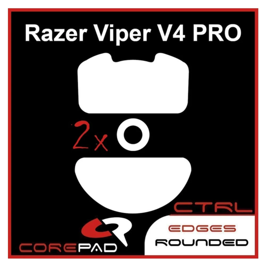 2 x CorePad Ślizgacze Razer Viper V4 Pro Skatez CTRL (670) - Corepad ...