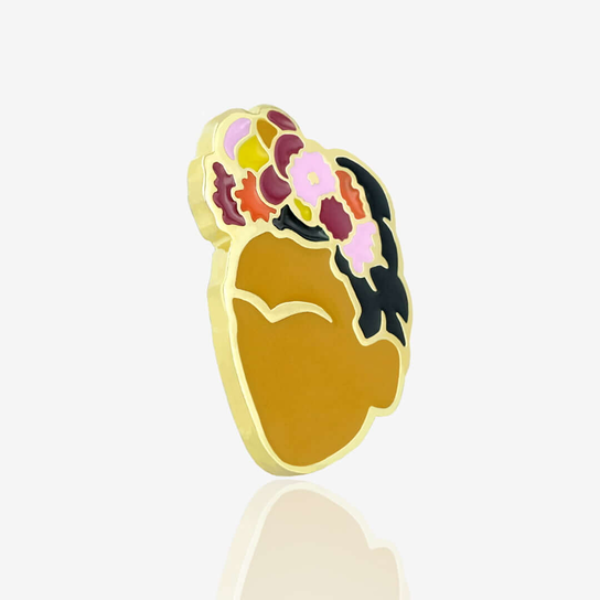 Pins Frida Kahlo Gold Inna marka