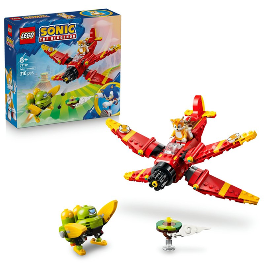 LEGO Sonic the Hedgehog™, klocki, Tails i Tornado-1, 77119 LEGO