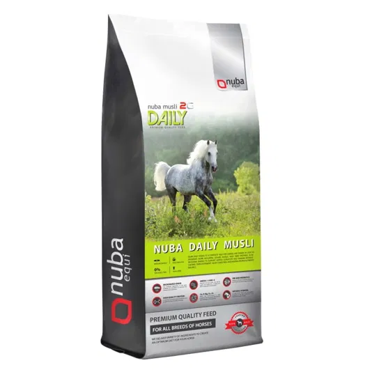 Nuba Daily Musli 2G - pasza średnioenergetyczna - worek 20kg Nuba Equi