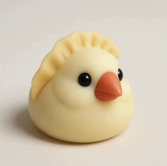 Figurka Ptak Pirożek Dumpling Java Sparrow - Jasnożółty - FALCON EYE ...