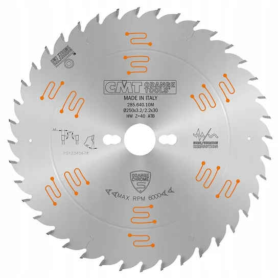 CMT Piła tarcza budowlana 250x30 mm 16Z 286.016.10M - CMT | Sklep EMPIK.COM