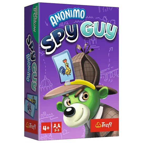 Spy Guy, Gra Anonimo, gra planszowa, Trefl Trefl