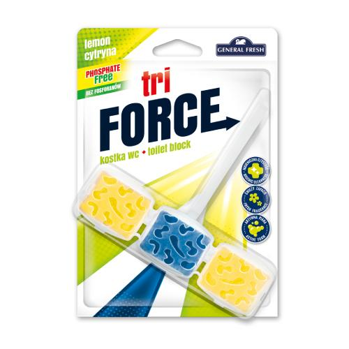 General Fresh Tri Force Kostka do WC Cytryna, 45g Pol-Hun