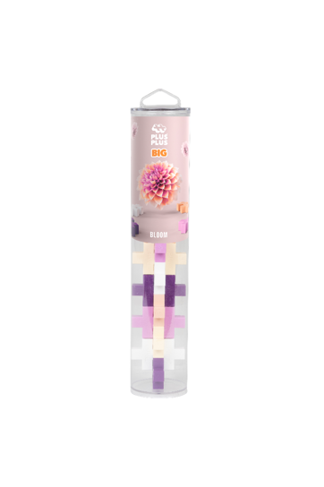 Plus-Plus Big, klocki, Tuba Bloom- 15 elementów Plus-Plus