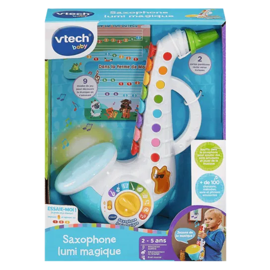 62552 VTECH - Śpiewający Saksofon Trefl