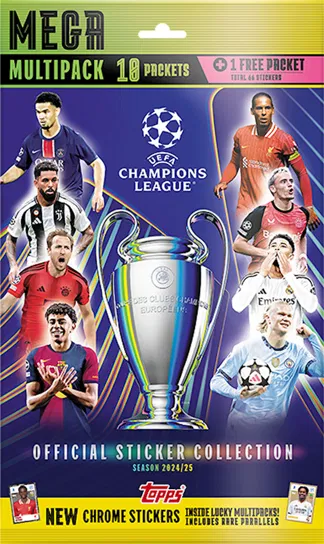 Champions League UEFA Topps Mega Multipack Burda Media Polska Sp. z o.o.
