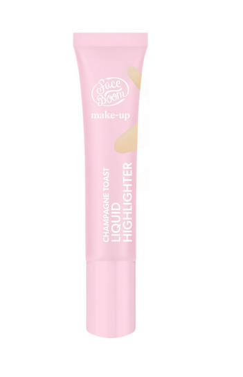 Faceboom Make-Up Liquid Highlighter 02 Champagne Toast Płynny Rozświetlacz FaceBoom