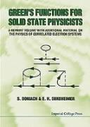 Green's Functions for Solid State Physic Doniach S., Sondheimer Ernst