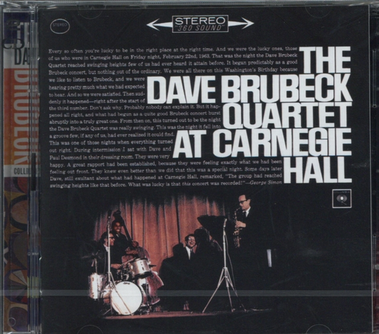 At Carnegie Hall Brubeck Dave
