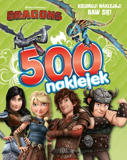 Dragons 500 Naklejek Media Service Zawada Sp. z o.o.