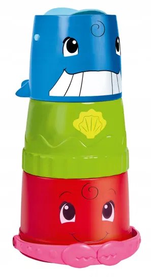 Abc - Bucket With Stacking Cups Simba