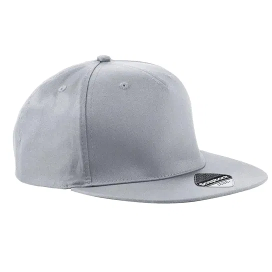 Beechfield Raper Snapback Cap (OS / Jasnoszary) Beechfield