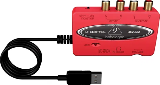 Behringer, UCA222, Interfejs USB Behringer