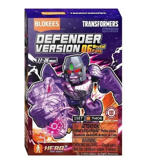 Blind box Transformers Defender version 06 BLOKEES