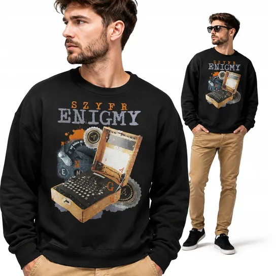 BLUZA Miś Szyfr Enigmy Inna marka
