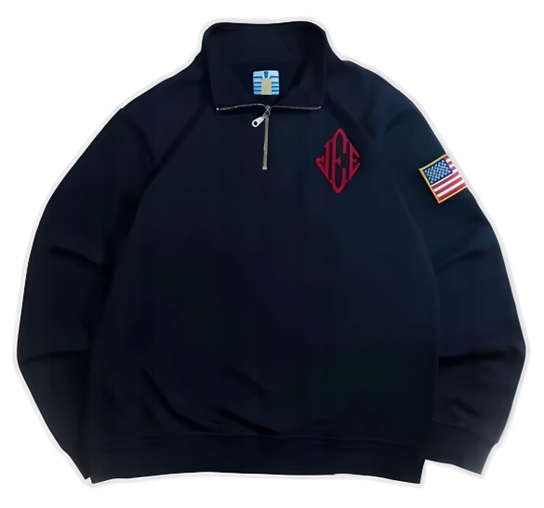 Bluza quarter zip haft XL Inna marka