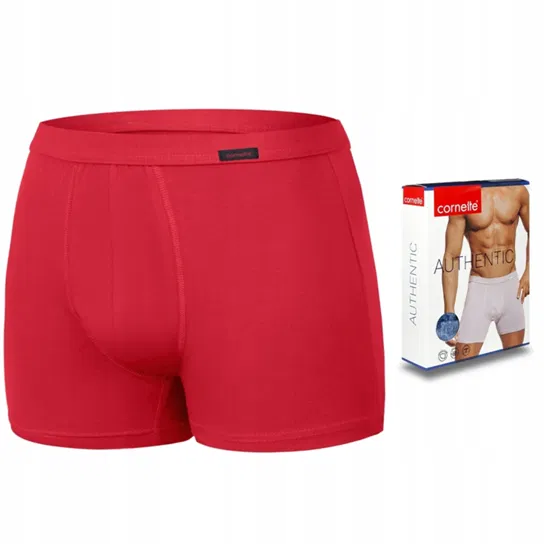 BOKSERKI CORNETTE authentic mini CZERWONY r. XXL Inna marka