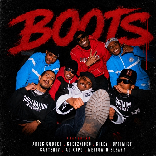 Boots Aries Cooper, Cheez Kiddo, Al xapo, Mellow, Sleazy, Optimist Music ZA, Carter IV, Chle
