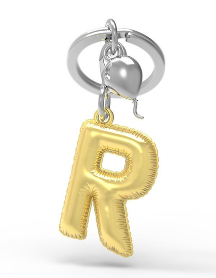 Brelok Do Kluczy Litera R - Me Metalmorphose