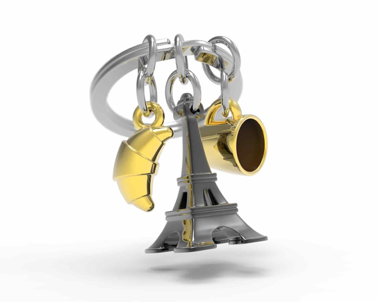 Brelok Wieża Eiffla - Metalmor Metalmorphose