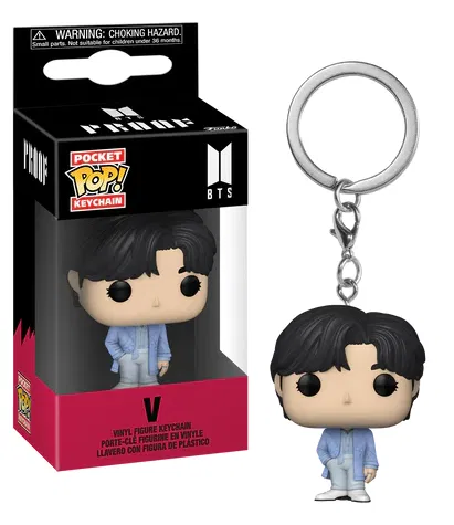 bts - pocket pop keychains - v Inna marka