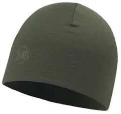 Buff, Czapka, Merino Wool Thermal Solid Cedar Buff