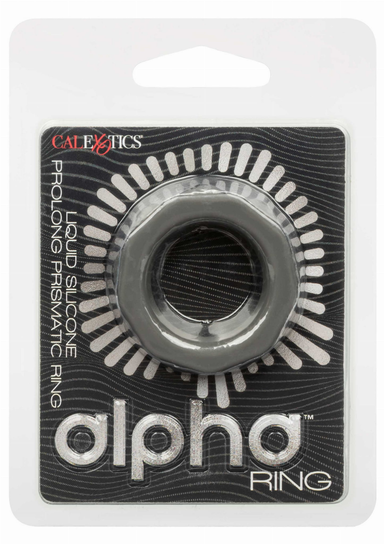 CalExotics Alpha Liquid Silicone Prolong Prismatic Ring Calexotics