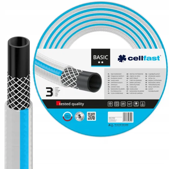 Cellfast Wąż ogrodowy 1/2" 20m Basic Cellfast