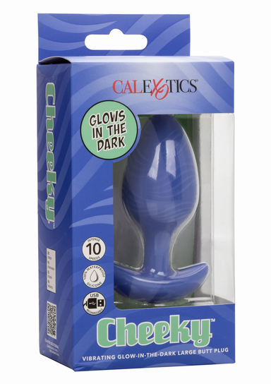 Cheeky glow vibrating plug l Calexotics