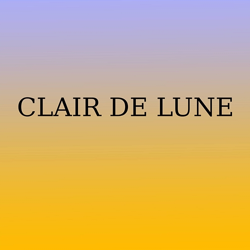 Clair De Lune Piano For The Sun