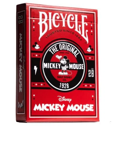 Classic Mickey, karty, Bicycle Bicycle