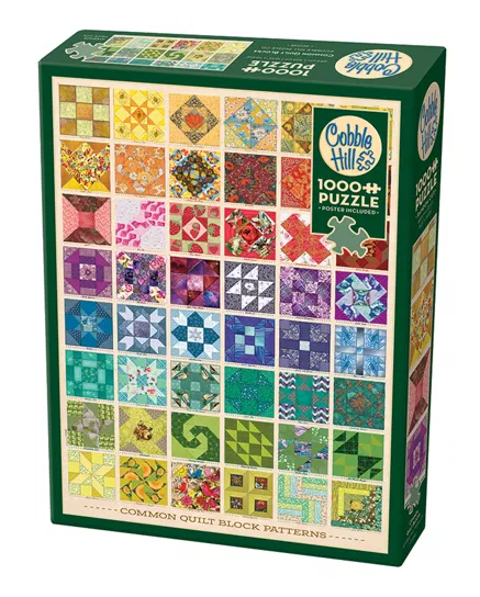 Cobble Hill, Puzzle, Patchwork, 1000 el. Cobble Hill
