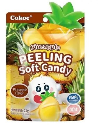 COKOC Pineapple Żelki o Smaku Ananasowym 75g Inna marka