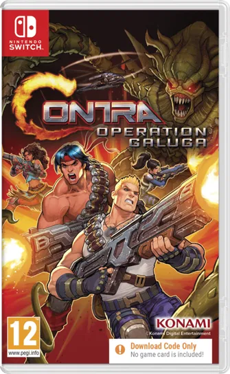 Contra: Operation Galuga (CIB), Nintendo Switch Konami