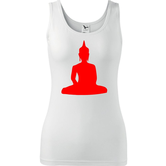 Damski Tank Top Biały M ESTAMPADO
