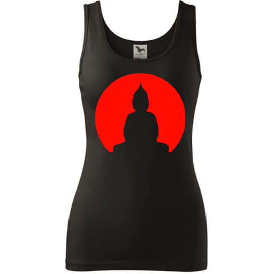 Damski Tank Top Czarny L ESTAMPADO
