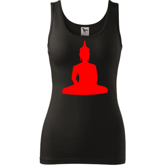 Damski Tank Top Czarny M ESTAMPADO