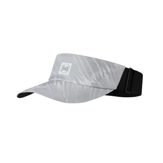 Daszek do biegania Buff Go Visor Jaru Light Grey Buff