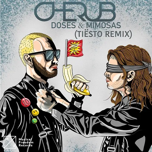 Doses & Mimosas Cherub