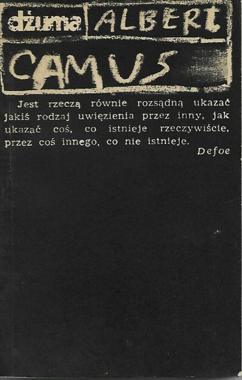 Dżuma Albert Camus