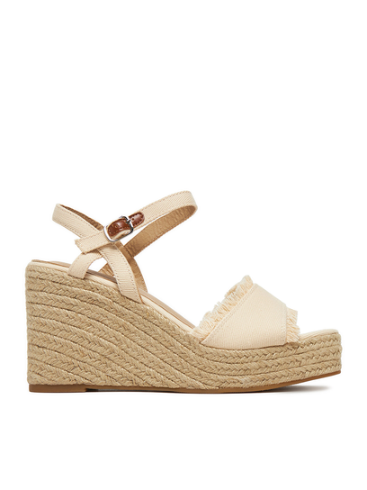 Espadryle E0822-4A Beżowy Inna marka