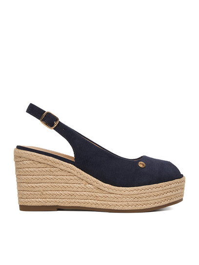 Espadryle EO-R26SS03466 Granatowy Inna marka