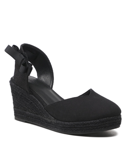 Espadryle WS020609-01 Czarny Inna marka