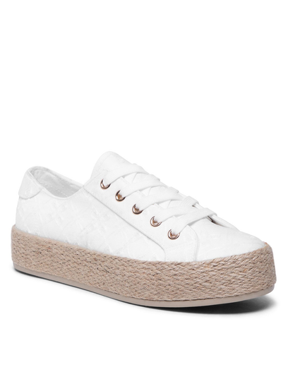 Espadryle WSK1576-05 Biały Inna marka