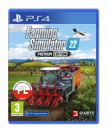Farming Simulator 22 Premium Edition, PS4 GIANTS Software