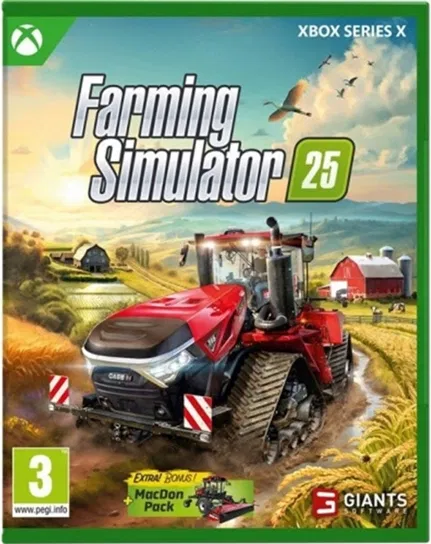 FARMING SIMULATOR 25 PL 2025 Xbox Series X + Macdon Pack GIANTS Software