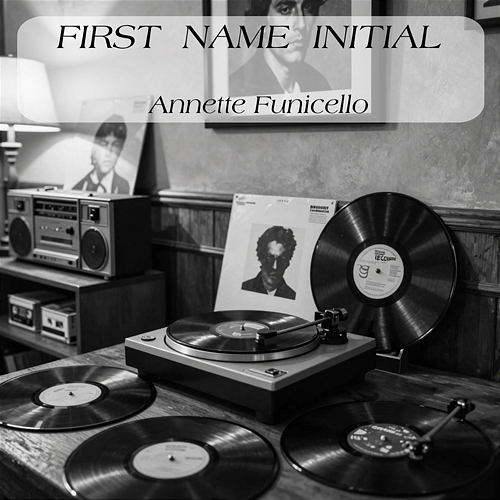 First Name Initial Annette Funicello